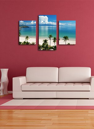Split canvas prints - Diamond-S